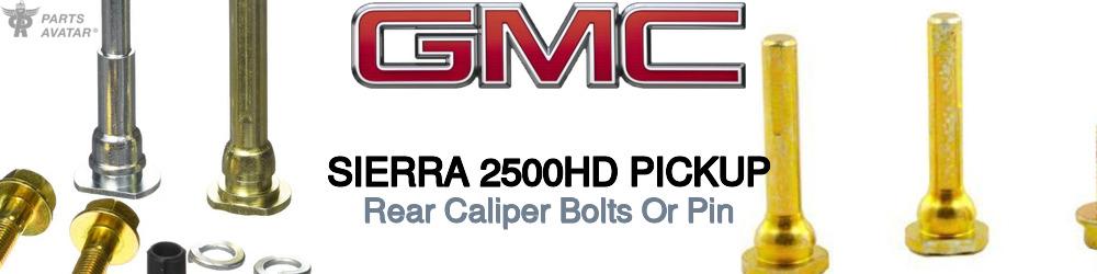 Discover Gmc Sierra 2500hd pickup Caliper Guide Pins For Your Vehicle
