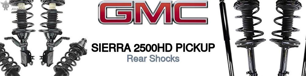 Discover Gmc Sierra 2500hd pickup Rear Shocks For Your Vehicle