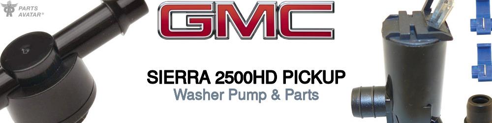 Discover Gmc Sierra 2500hd pickup Windshield Washer Pump Parts For Your Vehicle