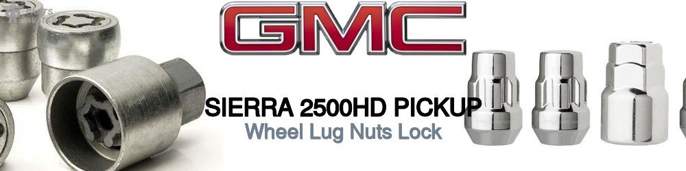 Discover Gmc Sierra 2500hd pickup Wheel Lug Nuts Lock For Your Vehicle