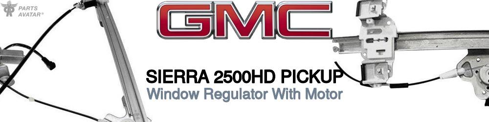 GMC Sierra 2500HD Window Regulator With Motor
