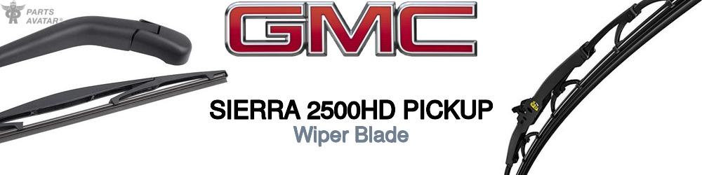 Discover Gmc Sierra 2500hd pickup Wiper Blades For Your Vehicle