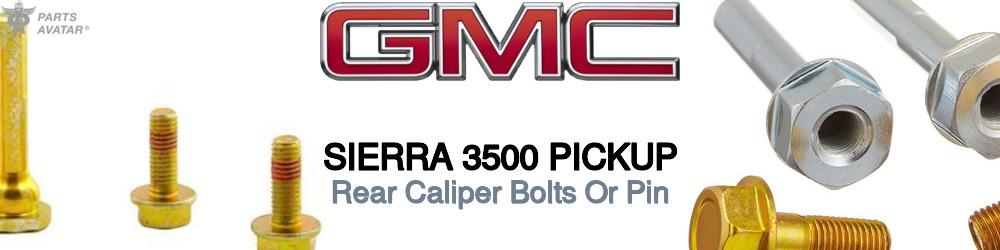 Discover Gmc Sierra 3500 pickup Caliper Guide Pins For Your Vehicle