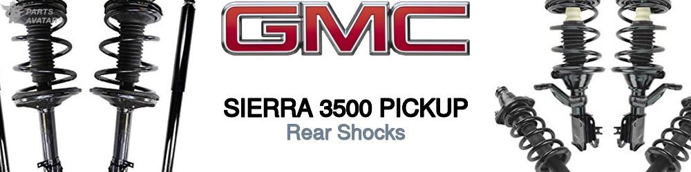 Discover Gmc Sierra 3500 pickup Rear Shocks For Your Vehicle