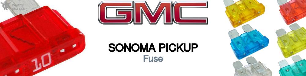 Discover Gmc Sonoma pickup Fuses For Your Vehicle