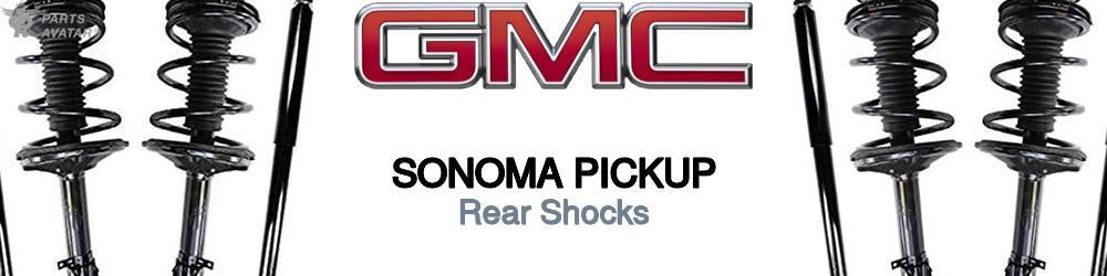 Discover Gmc Sonoma pickup Rear Shocks For Your Vehicle