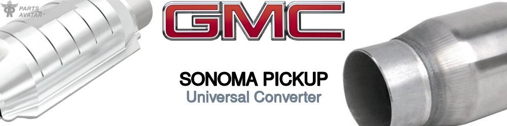 Discover Gmc Sonoma pickup Universal Catalytic Converters For Your Vehicle