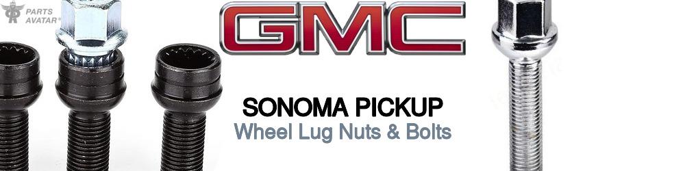 Discover Gmc Sonoma pickup Wheel Lug Nuts & Bolts For Your Vehicle