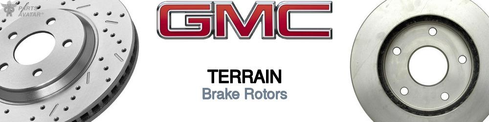 Discover Gmc Terrain Brake Rotors For Your Vehicle
