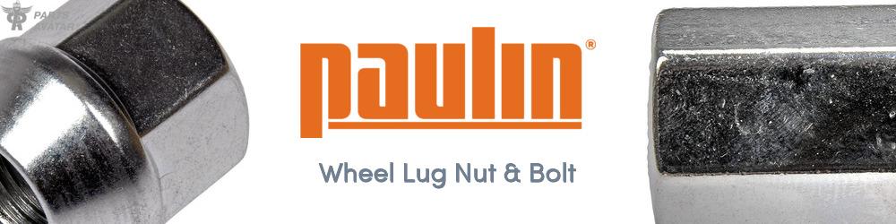 Discover H Paulin Wheel Lug Nut & Bolt For Your Vehicle