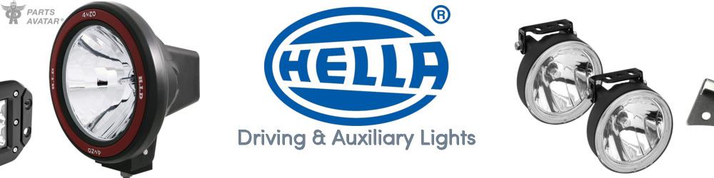 hella auxiliary lights for car