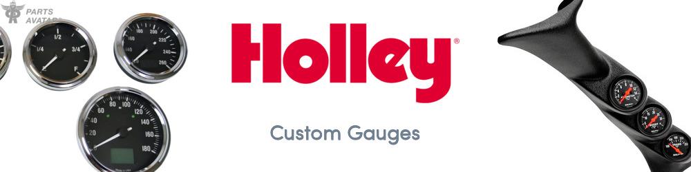 Discover Holley Custom Gauges For Your Vehicle