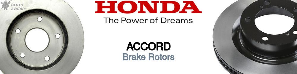 Discover Honda Accord Brake Rotors For Your Vehicle