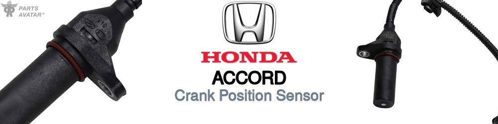 Discover Honda Accord Crank Position Sensors For Your Vehicle