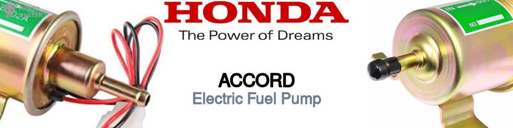 Discover Honda Accord Electric Fuel Pump For Your Vehicle