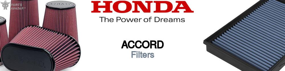Discover Honda Accord Car Filters For Your Vehicle