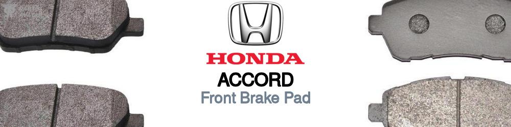 Discover Honda Accord Front Brake Pads For Your Vehicle