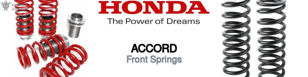 Discover Honda Accord Leaf Springs For Your Vehicle