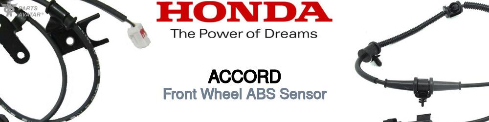 Discover Honda Accord ABS Sensors For Your Vehicle