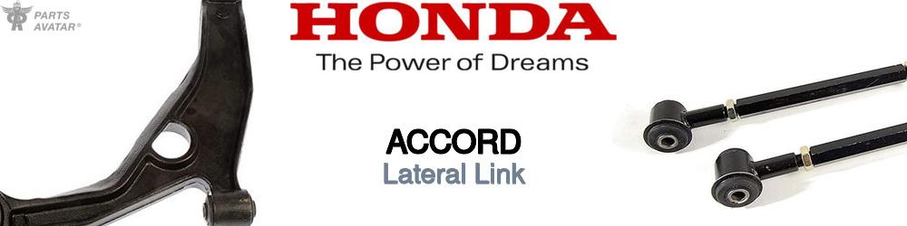 Discover Honda Accord Lateral Links For Your Vehicle
