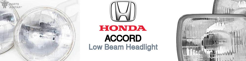 Discover Honda Accord Low Beam Bulbs For Your Vehicle