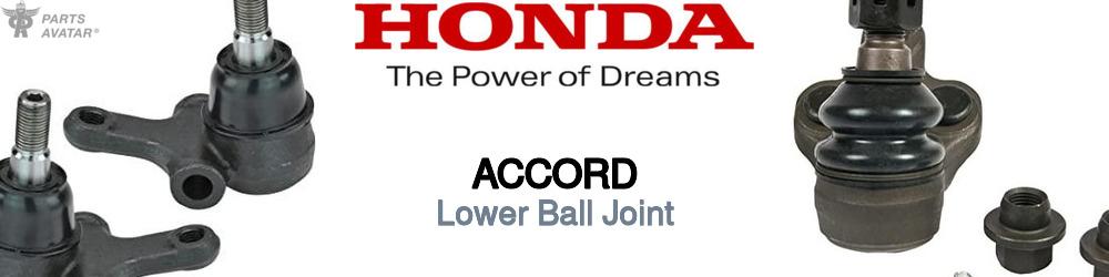 Discover Honda Accord Lower Ball Joints For Your Vehicle