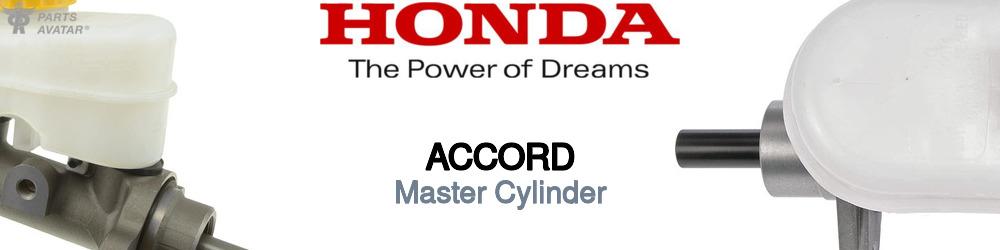 Discover Honda Accord Master Cylinders For Your Vehicle