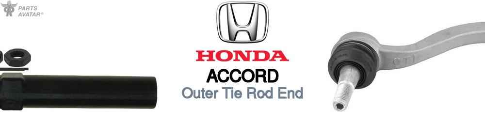 Discover Honda Accord Outer Tie Rods For Your Vehicle