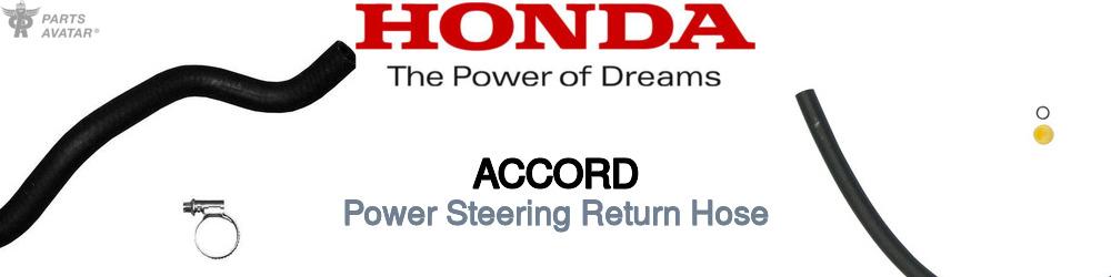 Discover Honda Accord Power Steering Return Hoses For Your Vehicle