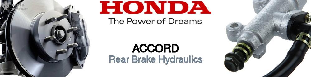 Honda Accord Rear Brake Hydraulics