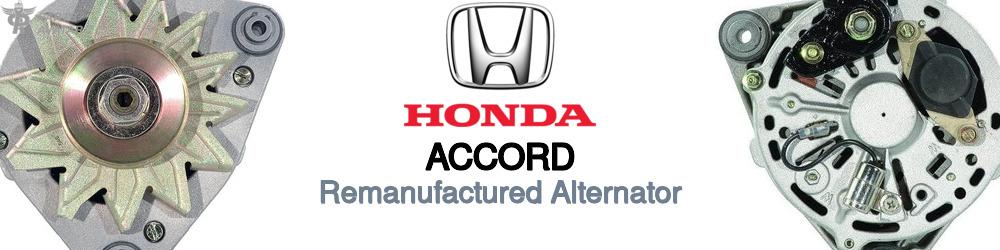 Discover Honda Accord Remanufactured Alternator For Your Vehicle