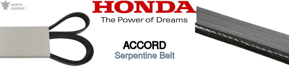 Discover Honda Accord Serpentine Belts For Your Vehicle