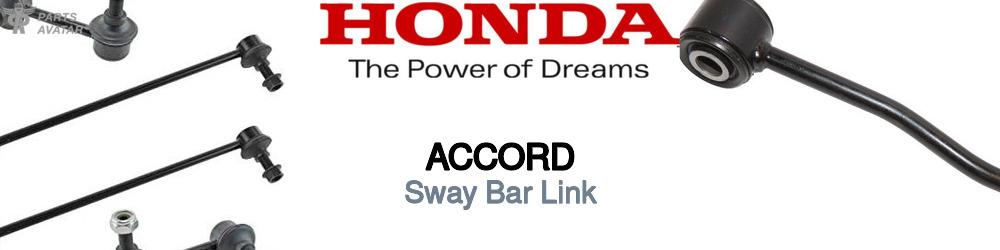 Discover Honda Accord Sway Bar Links For Your Vehicle