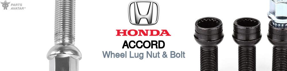 Discover Honda Accord Wheel Lug Nut & Bolt For Your Vehicle