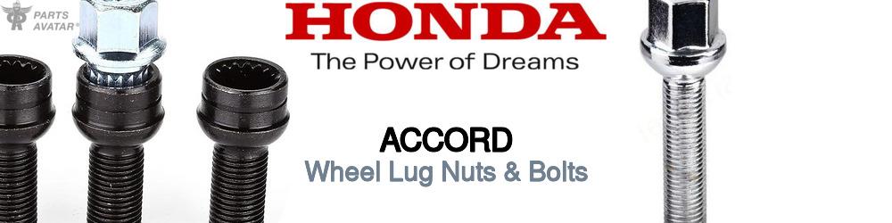 Discover Honda Accord Wheel Lug Nuts & Bolts For Your Vehicle