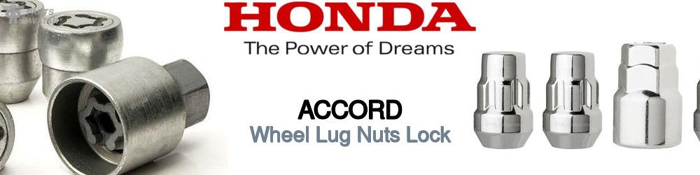 Discover Honda Accord Wheel Lug Nuts Lock For Your Vehicle
