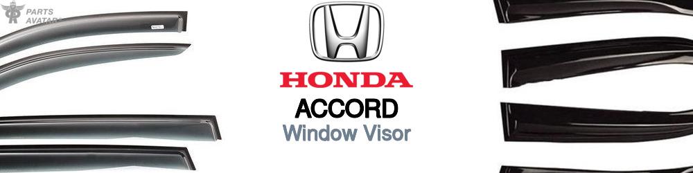 Discover Honda Accord Window Visors For Your Vehicle