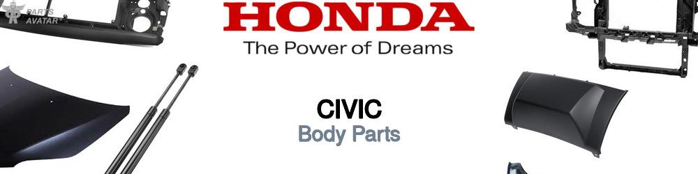Discover Honda Civic Body Parts For Your Vehicle