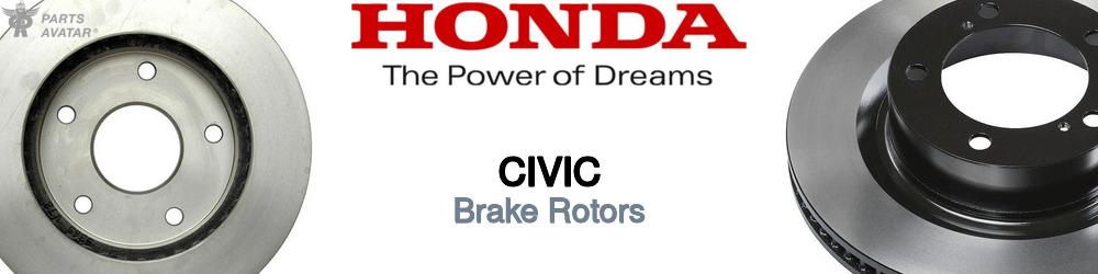 Discover Honda Civic Brake Rotors For Your Vehicle