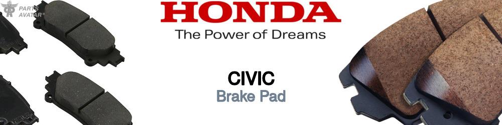 Honda Civic Brake Pad | PartsAvatar