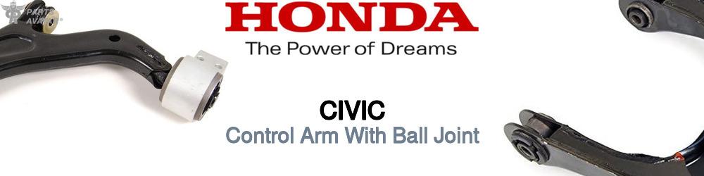 Discover Honda Civic Control Arms With Ball Joints For Your Vehicle