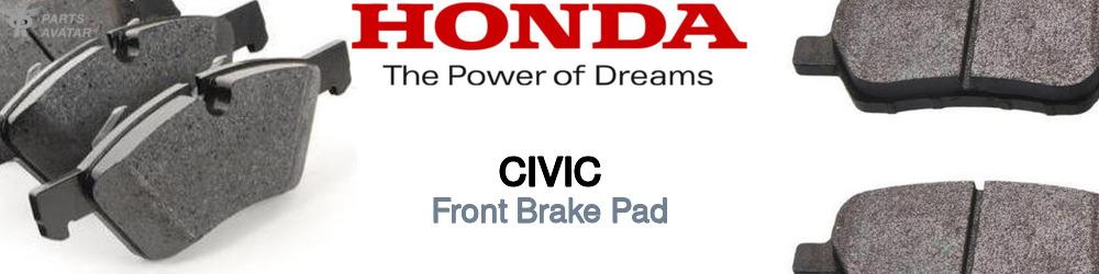 Honda Civic Front Brake Pad | PartsAvatar