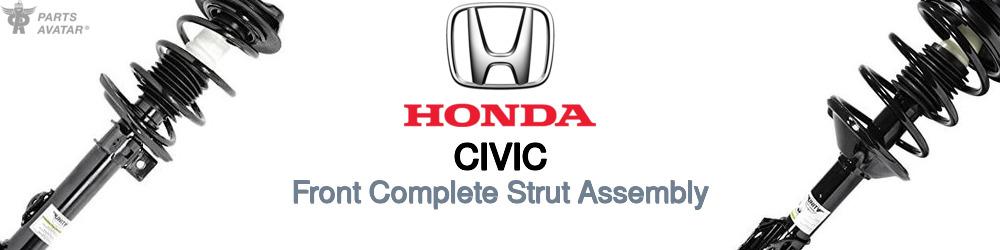 Honda Civic Front Complete Strut Assembly