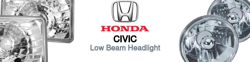 Discover Honda Civic Low Beam Bulbs For Your Vehicle