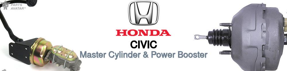 Discover Honda Civic Master Cylinders For Your Vehicle