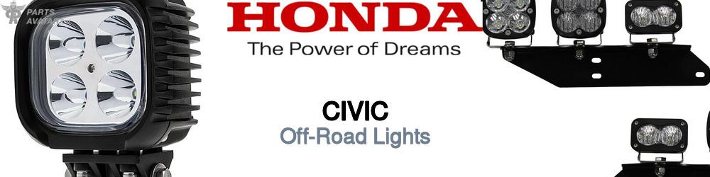 Discover Honda Civic Off-Road Lights For Your Vehicle