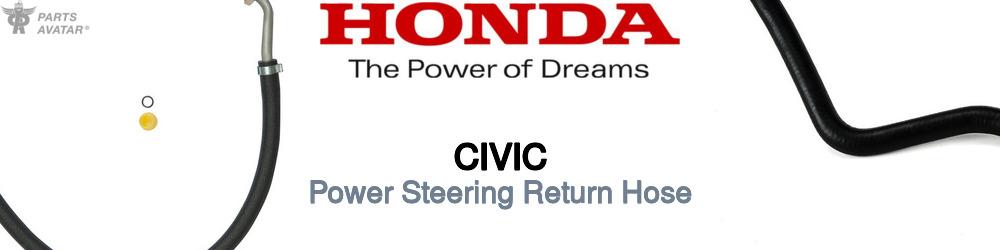 Discover Honda Civic Power Steering Return Hoses For Your Vehicle