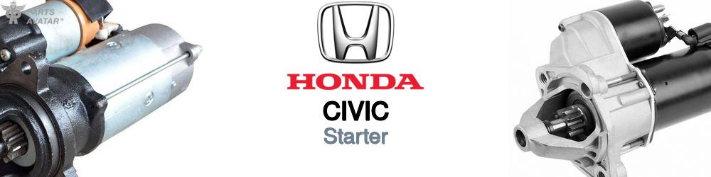 Discover Honda Civic Starters For Your Vehicle