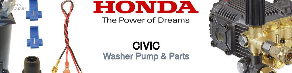 Discover Honda Civic Windshield Washer Pump Parts For Your Vehicle