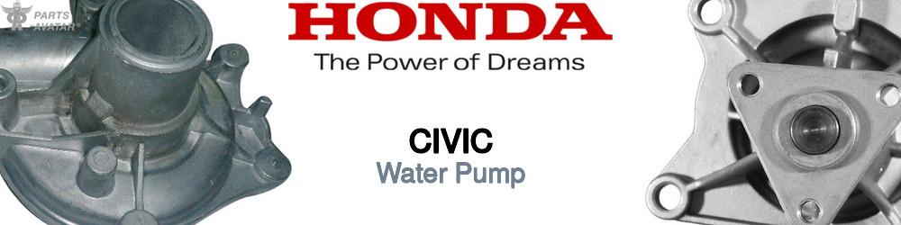 Discover Honda Civic Water Pumps For Your Vehicle